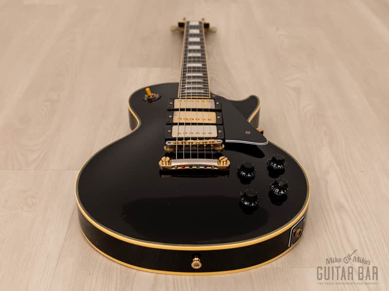 1979 Tokai Reborn Custom LC-110 BB Black Beauty Vintage 3 Pickup