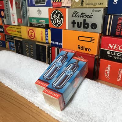 2 x Rare SealedBox TrueNOS SameCode 1962 Telefunken EL84 6BQ5 ~ NOS Power Tube ~ Holy Grail Audio ~ Holographic Layered Tone Natural Mid Band Rich Lush Warmth Clear Resolve image 2