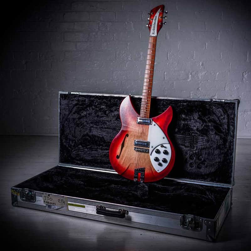 Rickenbacker 1997 Rose Morris Model 330 EX GEM ARCHER OASIS BEADY EYE NGHFB 2000s - Fireglo image 1