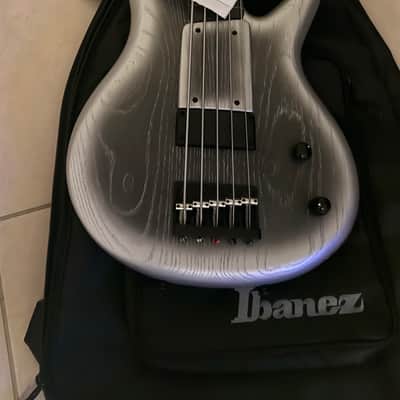 Ibanez GWB25th-SWF Gary Willis 25th Anniversary Signature Soundgear Fretless 2024 - Present - Silver Wave Burst Flat image 4