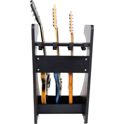 Gator Frameworks Elite Series 3 to 4-Space Guitar & Instrument Case Combo Rack Standard Black Finish image 11