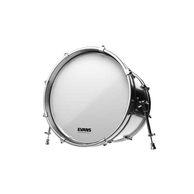 Evans Evans 16" EQ3 Resonant Bass Drum Head, Black - No Port - Open Box image 2