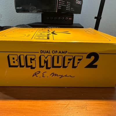 Electro-Harmonix / JHS Third Man Hardware Big Muff 2 Dual Op-Amp Fuzz 2026 - Yellow image 9
