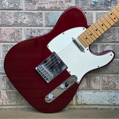 Vintage 1988 Fender American Standard Telecaster Electric Guitar w/ Red Label Plastic Molded Hardshell Case! image 1