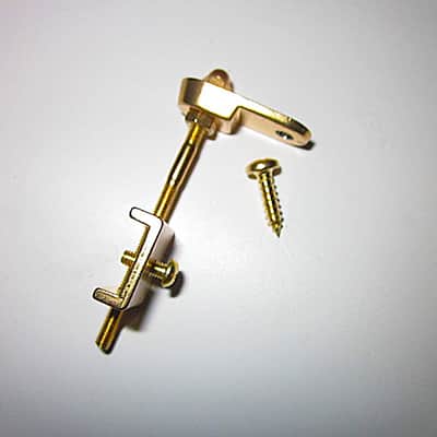 Pickguard ES-335 Style Support Thinline Bracket kit for Archtop/Mandolin ES-335 bracket Gold with mounting hardware image 5