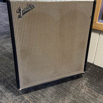 Fender Bassman Ten 2-Channel 50-Watt 4x10" Guitar Combo 1972 - Silverface (Has permanent wheels and a cover) image 2