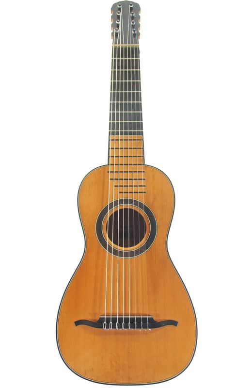 Peter Harlan 8-string ~1950 - extremly special and nice sounding guitar handmade in Germany image 1