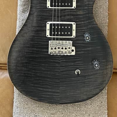 Mint! Limited Edition 2017 PRS CE 24 - Nitro Satin Gray Black Smokewrap W/ Hardshell Case image 1