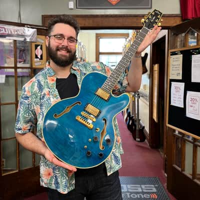 Heritage Roy Clark Signature Semi-Hollowbody Electric Guitar (1996) image 15