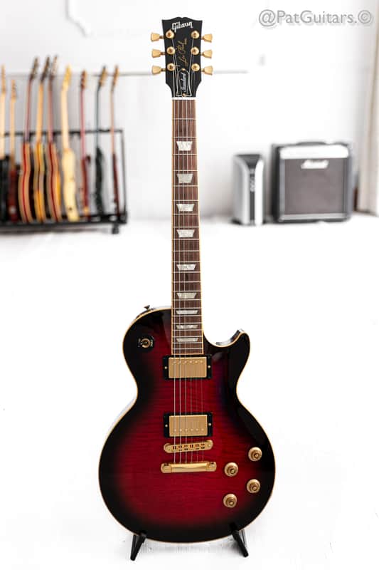 2009 Gibson Les Paul Standard Plus Brimstone Burst 8lbs image 1