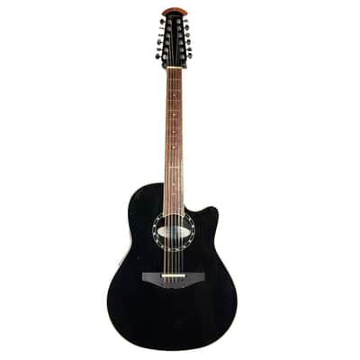 Ovation Standard Balladeer 12-String 2751AX 2013 - Gloss Black image 1