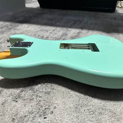 Squier Vintage Modified Surf Stratocaster 2012 - 2018 - Surf Green image 7