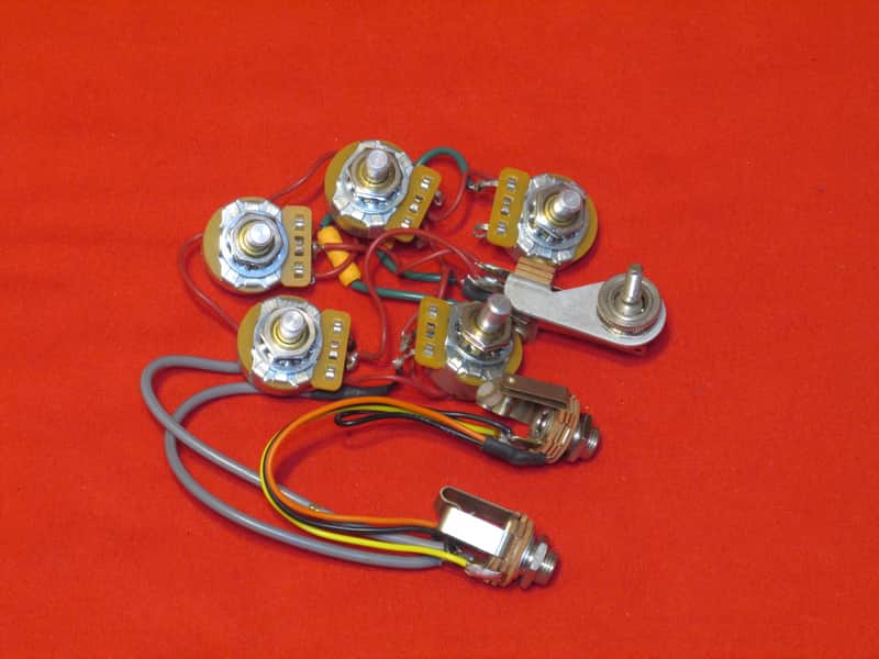 Rickenbacker Model 360 Guitar RICK-O-SOUND Wiring Harness CTS Switchcraft (2007?) image 1