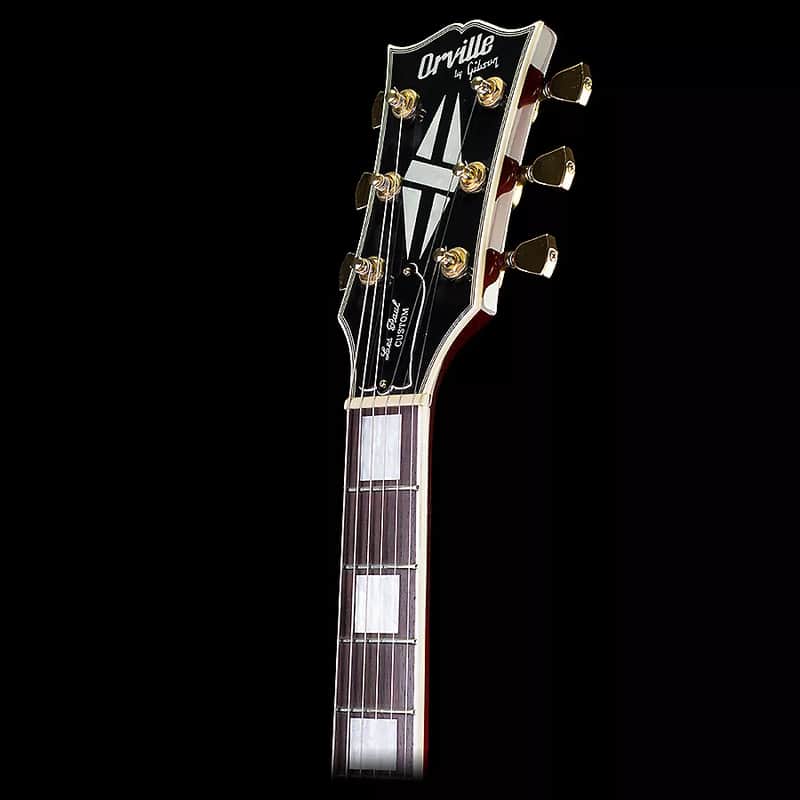 Orville by Gibson LPC Les Paul Custom with Rosewood Fretboard | Reverb