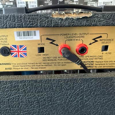 Marshall JCM 900 Model 4501 50-Watt Hi Gain Dual Reverb 1x12 Combo Amp -1996 - w/ft sw image 13