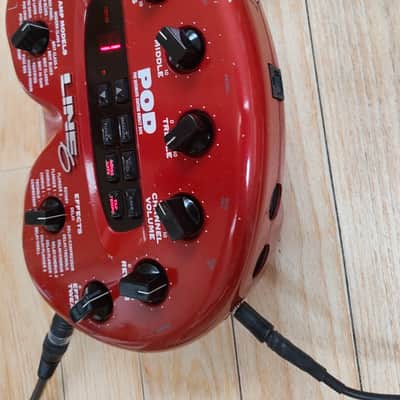 Line 6 POD Multi-Effect and Amp Modeler 1998 - 2000 - Red image 5