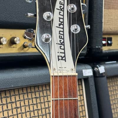 Rickenbacker 360 Bound Headstock Stereo 1971 Black Jetglo image 5