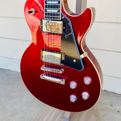 EPIPHONE LES PAUL MODERN ELECTRIC GUITAR CANDY APPLE RED FINISH W/GATOR CASE - 2023 image 3