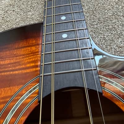 Washburn Comfort WCG12FCE 2025 - Cognac Sunburst image 4