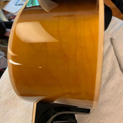 Epiphone J-200 12 string acoustic guitar, pickup, case 2021 - sunburst image 17
