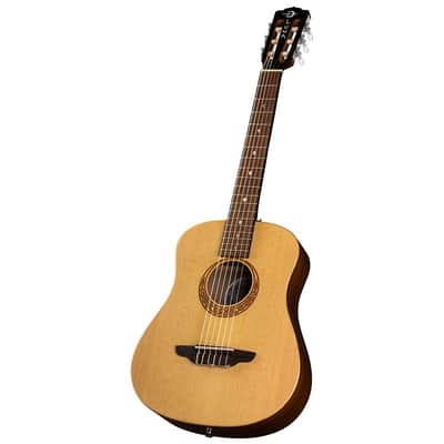 Luna Safari Nylon String Travel Guitar w/Bag. Spruce Bild 4