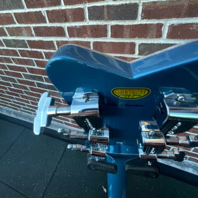 Gretsch Custom Shop Masterbuilt G6134CST Baritone Penguin NOS Lake Placid Blue With Case image 7