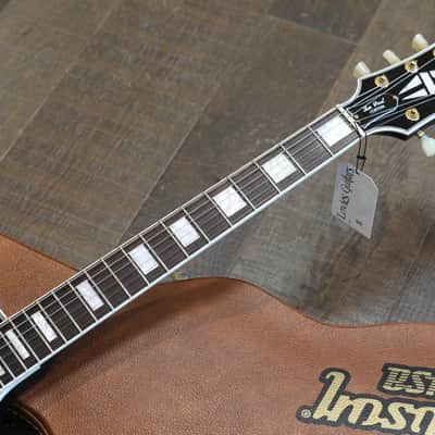 2016 Gibson Les Paul Custom Lite Electric Guitar Black Ebony + OHSC image 8
