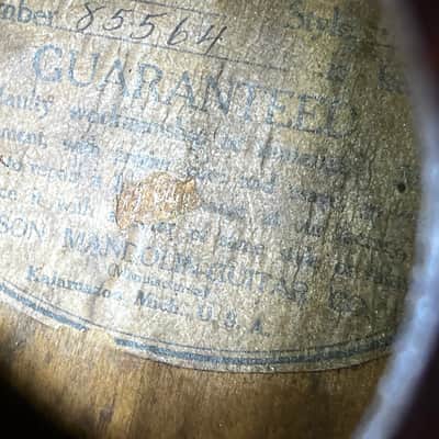 1928 The Gibson L-4 Archtop Acoustic Guitar Sunburst image 23