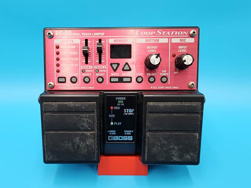Boss RC-30 Loop Station Phrase Guitar Effect Pedal Twin Stereo Tracks Built In Lead image 1