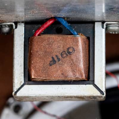 1963 Silvertone 1481 Vintage Tube Amp Class A 1x8, 100% Original image 14