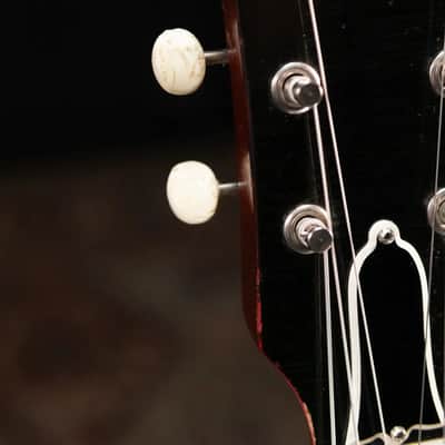 Gibson 1961 ES-330TC Thinline Hollow Body Electric Guitar Cherry with Hardshell Case - Used image 16