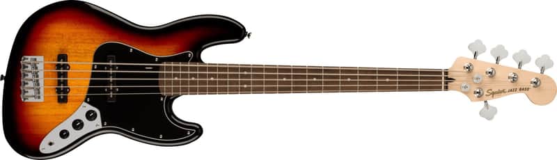 Fender Squier Affinity Jazz Bass V, 3-Color Sunburst image 1