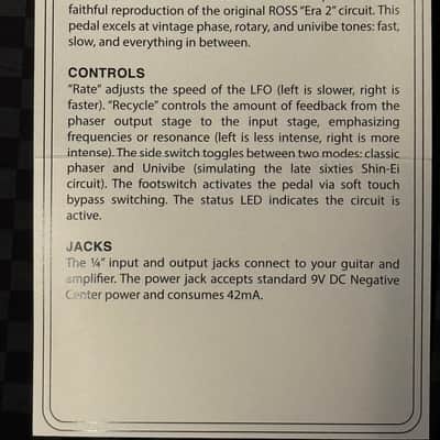Discontinued JHS / ROSS Pedal Bundle – Brand New, Never Used (Complete Set) image 15