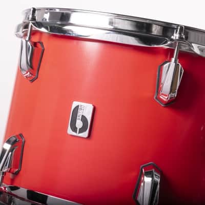 British Drum Company Enigma 3pc Club Drum Set Satin Scarlett. New with Full Warranty! image 15