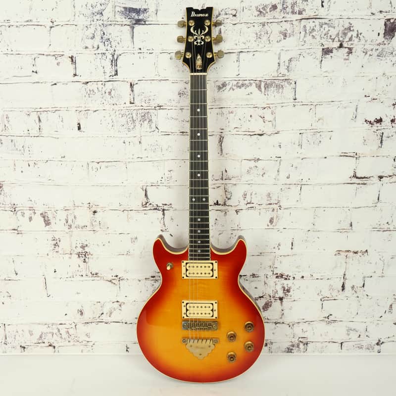 1981 Ibanez Artist Series AR-100 Cherry Sunburst Electric Guitar Made in Japan image 1