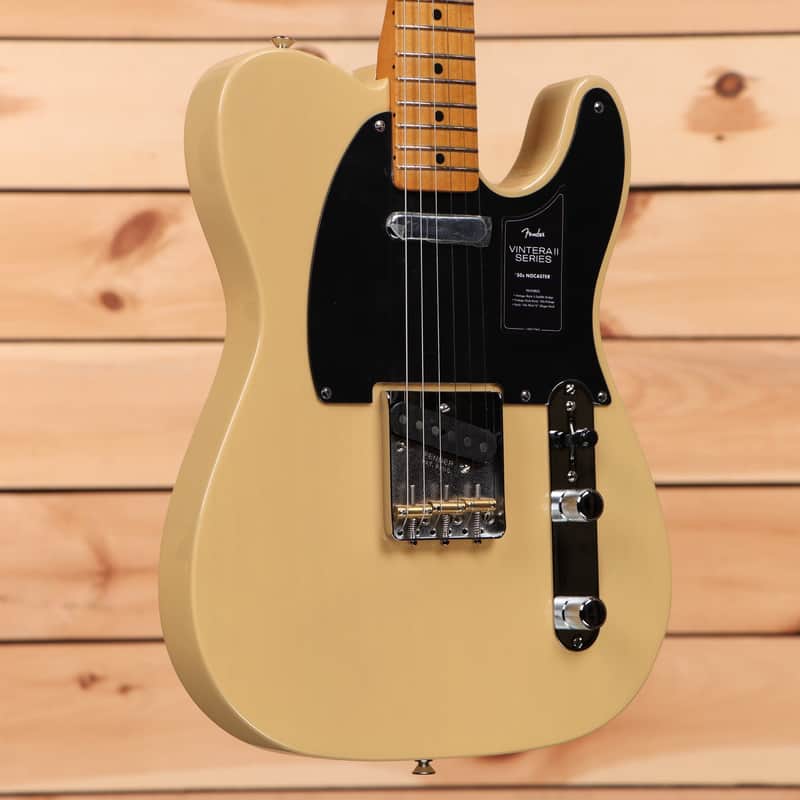 Fender Vintera II 50s Nocaster - Blackguard Blonde-MX23083820 image 1