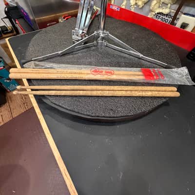 1965 Ludwig Pioneer in Blue/Silver Duco Lacquer (w/vintage case, stand, Ludwig sticks) image 16