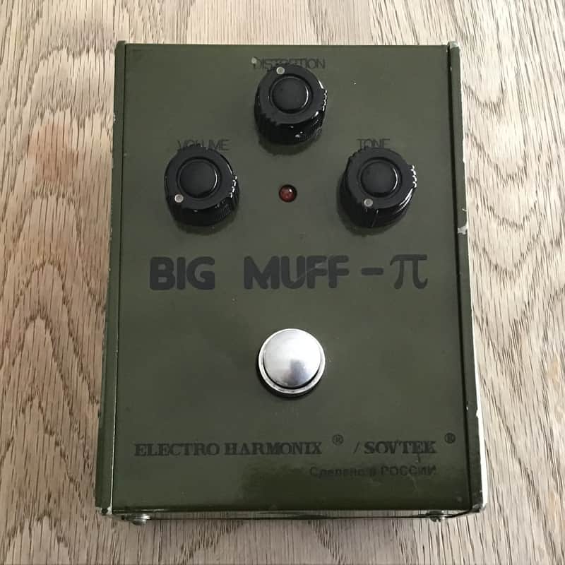 Electro-Harmonix Big Muff Pi V7 (Green Russian) mid-90s image 1