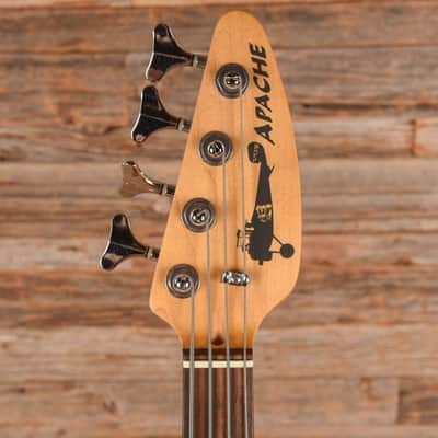 Vox Apache-1B Teardrop Travel Bass with Built-In Speaker Salmon Red image 6