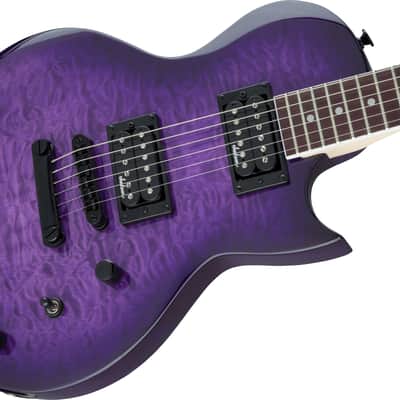 Jackson JS Series Monarkh SC JS22Q Amaranth FB Transparent Purple Burst image 6