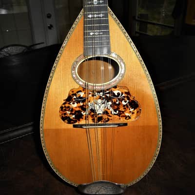 Vintage Elias Howe Academy 1900s natural Bowl back Mandolin "Restored" image 1