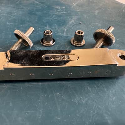 Gibson PBBR-030 Nashville Tune-O-Matic Bridge with Assembly 2010s - Chrome image 2