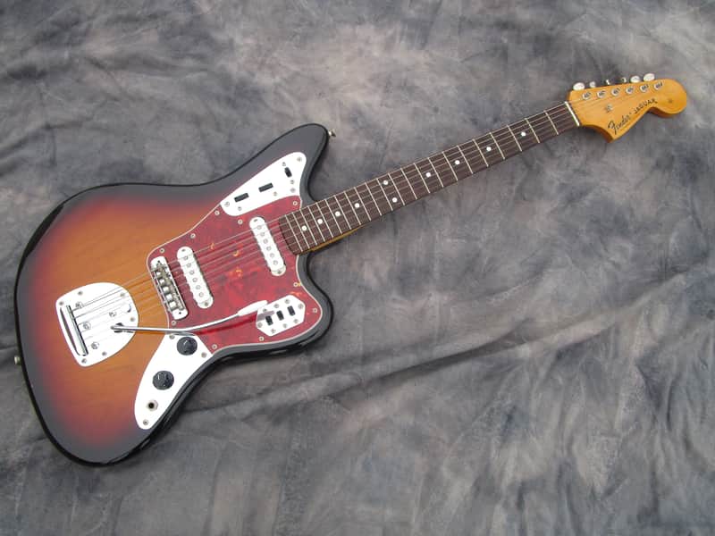 Fender Jaguar 1995 Sunburst 62' Reissue Japan Near Mint Original