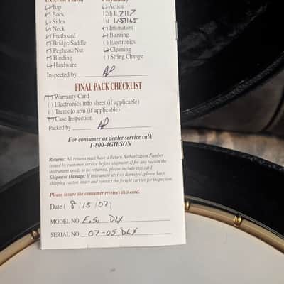 Gibson Earl Scruggs Golden Deluxe 2007 - Maple gloss image 5