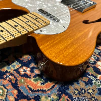 Fender Custom Shop ’68 Vintage Custom Thinline Telecaster 2023 Aged Natural image 9