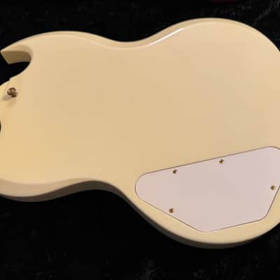 Gibson Custom Shop SG 61 Reissue Les Paul Custom 3 Pickup 1997 - Alpine White image 7