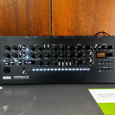 Korg minilogue XD 4-voice Analog Synthesizer Module w/ box power supply image 2