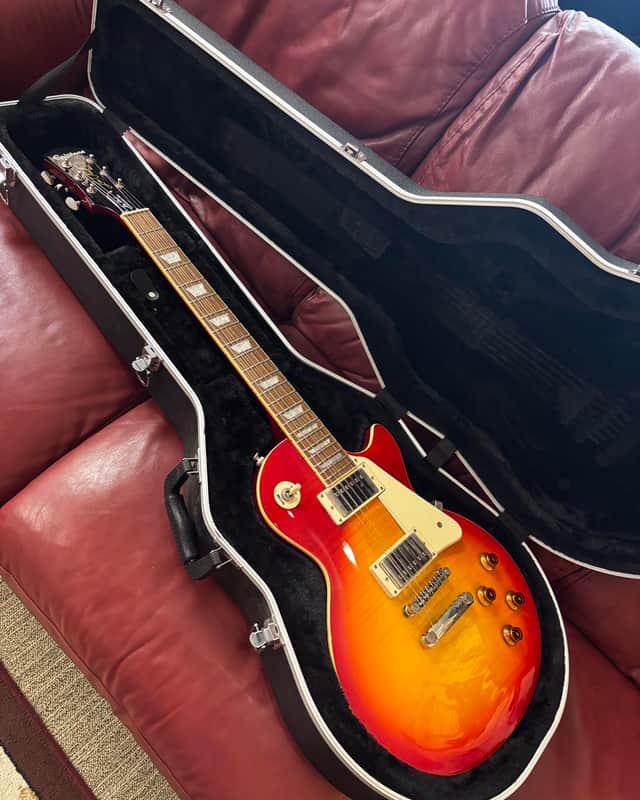 Epiphone Les Paul Standard Plus Top PRO - 2018 - Heritage Cherry