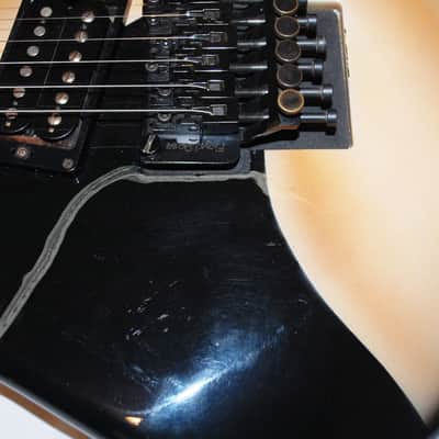 Kramer Baretta 1980's Black with Legs Graphic Kline Style image 3