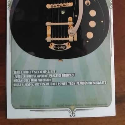 Gretsch G5135 Nono Krief Signature Corvette Limited Edition 2009 Black image 4
